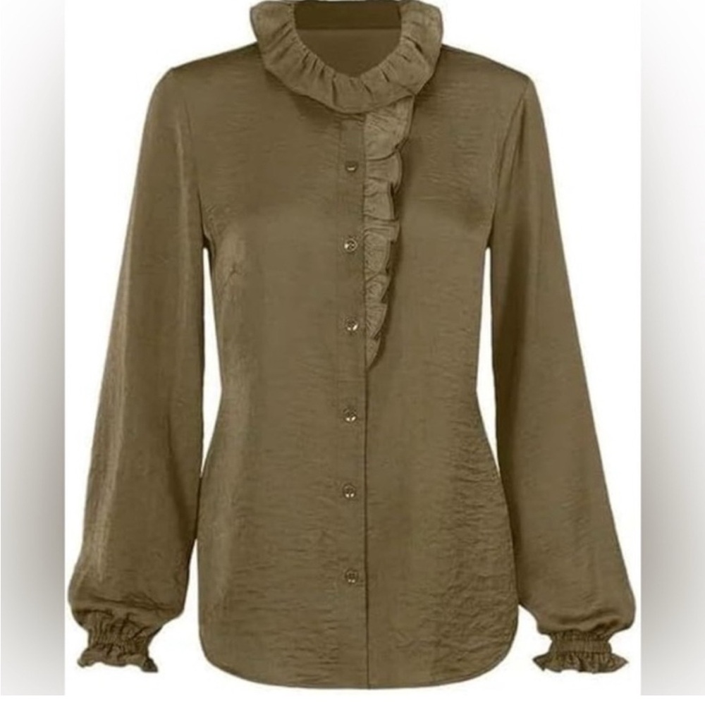 CAbi Icon blouse. Medium